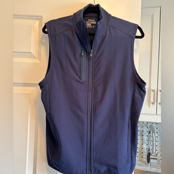 Polo by Ralph Lauren Navy Vest - size 16-18 boys - Picture 1 of 4